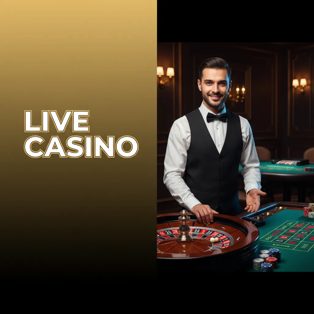 Croupier en studio pour live casino; roulette, blackjack, baccarat, poker, game shows; choix de limites et langue.